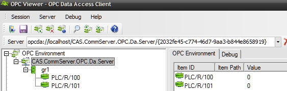 OPC Viewer sql